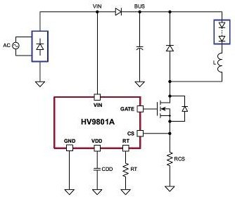 LED Lighting Chip Introduced by Supertex 

