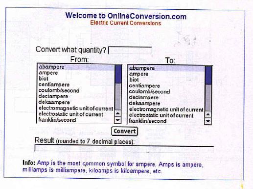 On-line Conversions