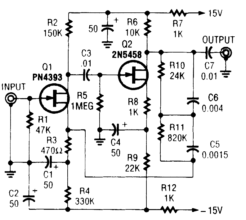 Phono Preamp Circuit Diagram