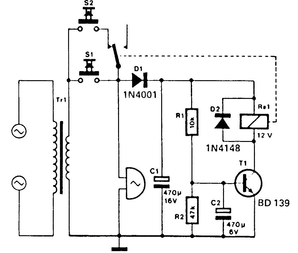 TWIN_BELL_CIRCUIT Control_Circuit Circuit Diagram