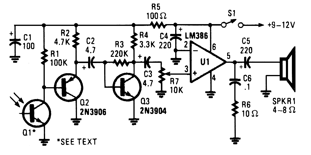 VISIBLE_LIGHT_RECEIVER Digital_Circuit Basic_Circuit Circuit