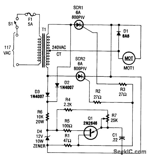 SPEED_CONTROL_SWITCH_CIRCUIT Control_Circuit Circuit Diagram