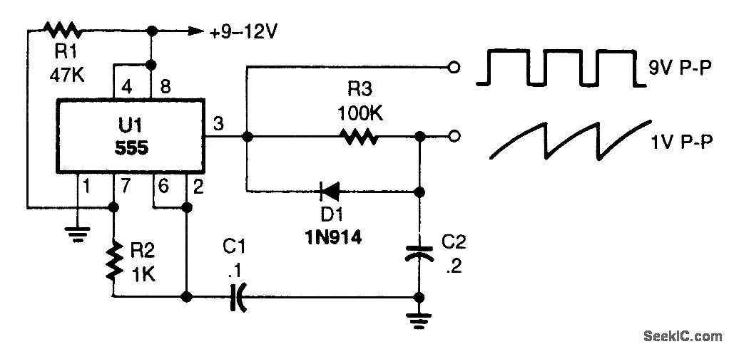 SAWTOOTH_GENERATOR - Signal_Processing - Circuit Diagram ...