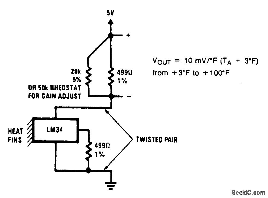 TWO_WIER_REMOTE_TEMPERATURE_SENSOR_WITH_SENSOR_GROUNDED Signal
