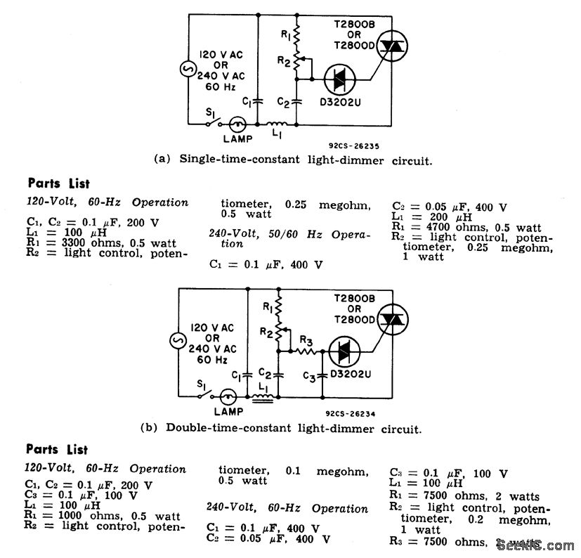 LIGHT_DIMMERS - LED_and_Light_Circuit - Circuit Diagram - SeekIC.com
