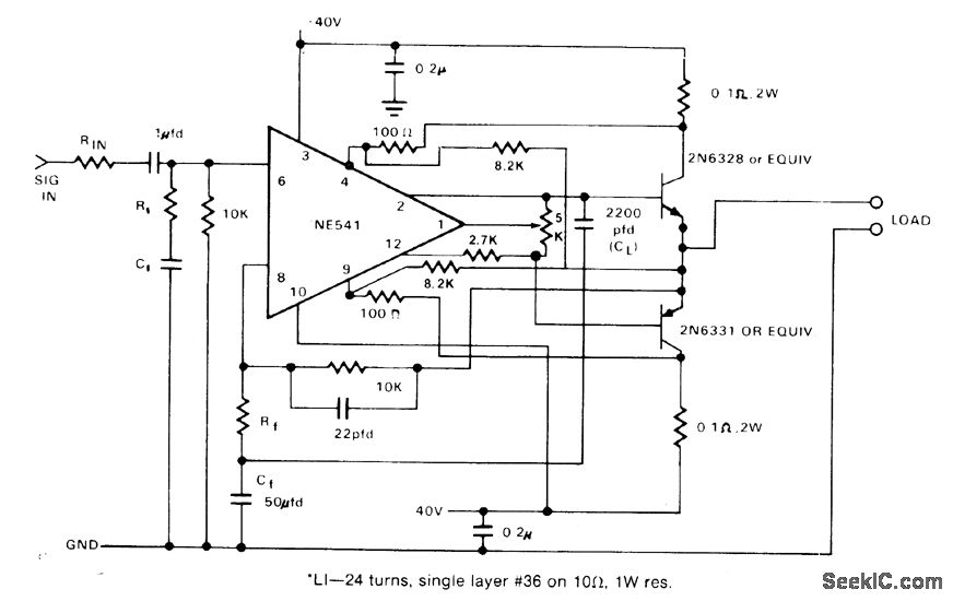 75_W_WITH_CURRENT_LIMITING - Amplifier_Circuits-Audio - Amplifier