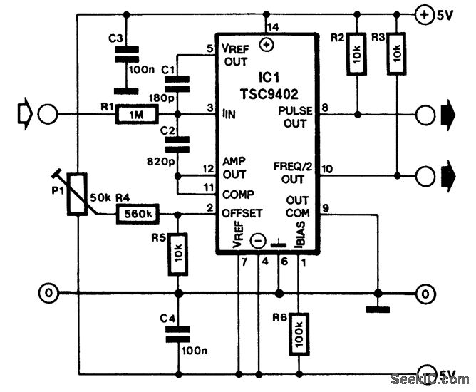 CURRENT_TO_FREQUENCY_CONVERTER Basic_Circuit Circuit Diagram