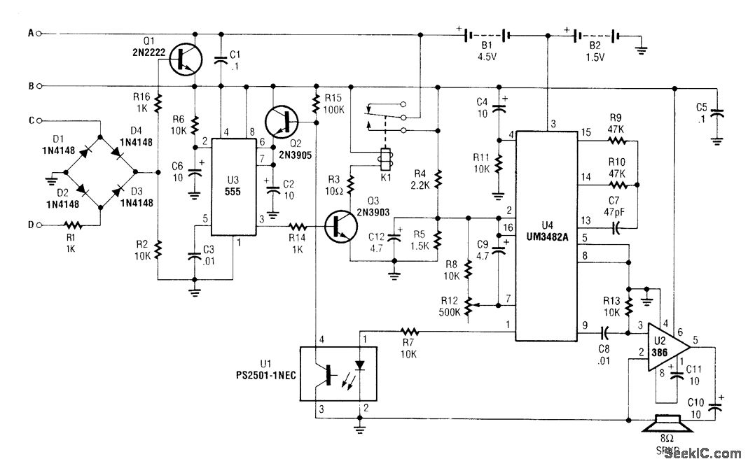 MUSICAL_DOORBELL Circuit Diagram