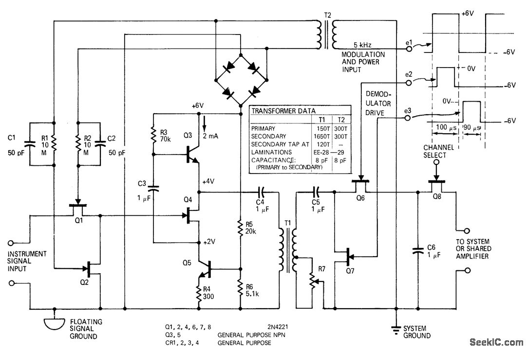 ANALOG_PREAMP Amplifier_Circuit Circuit Diagram