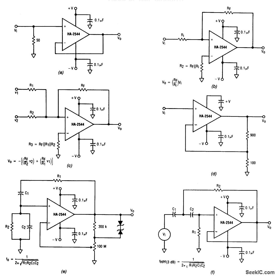 VIDEO_OP_AMP_CIRCUITS Amplifier_Circuit Circuit Diagram