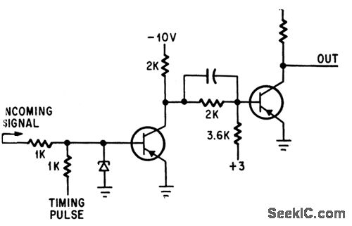TUNNEL_DIODE_VOLITAGE_COMPARATOR - Amplifier_Circuit - Circuit Diagram