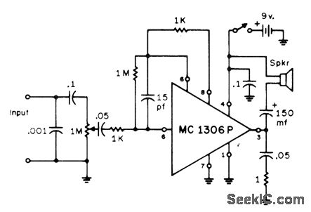 AF_SIGNAL_TRACER - Basic_Circuit - Circuit Diagram - SeekIC.com