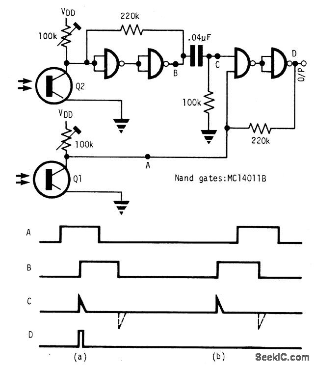 UNIDIRECTIONAL_MOTION_SENSOR Sensor_Circuit Circuit Diagram