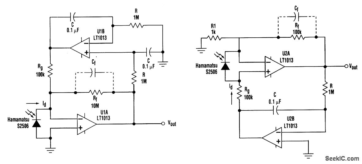 WIDER_BANDWIDTH_PHOTODIODE_AMPLIFIER Amplifier_Circuit Circuit