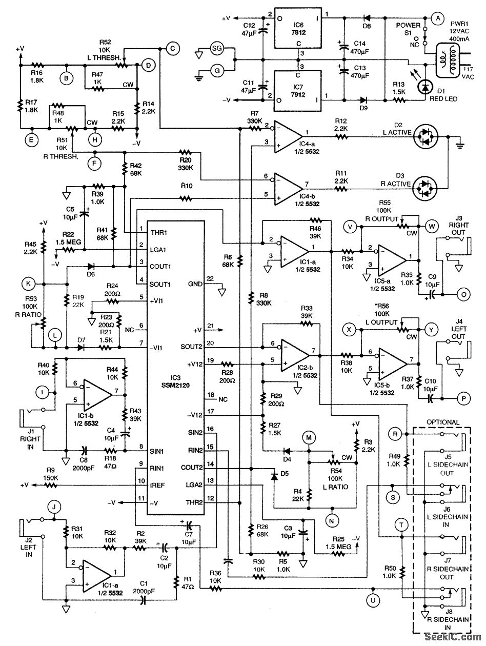 12+ Audio Compressor Schematic Robhosking Diagram