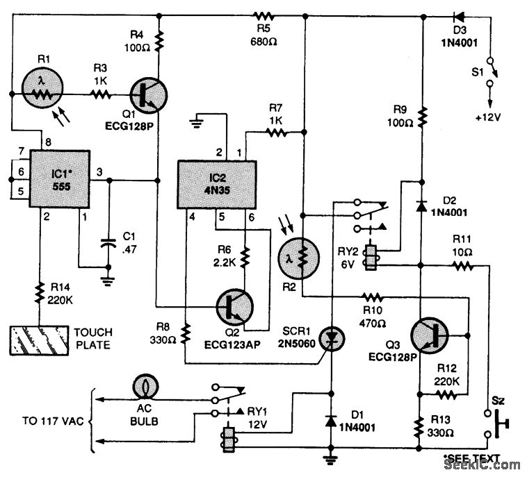 ALTERNATIVE_LIGHT_OPERATED_TURNOFF_TOUCH_SWITCH Switch_Control