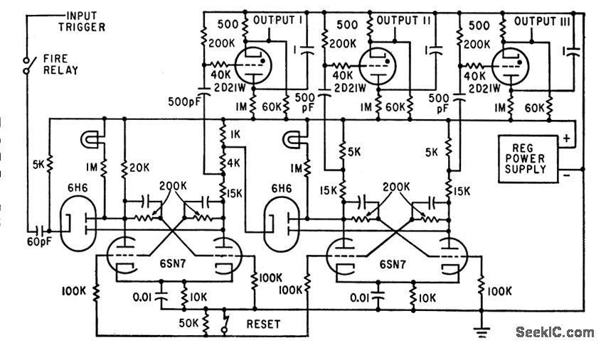 Capacitor Bank Trigger - Basic Circuit