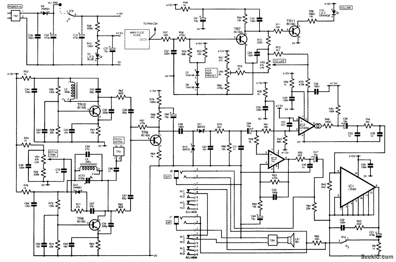 THEREMIN_CIRCUIT - Basic_Circuit - Circuit Diagram ...
