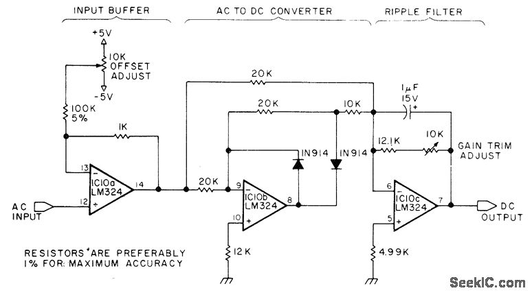 Ac To Dc Schematic Circuit Diagram