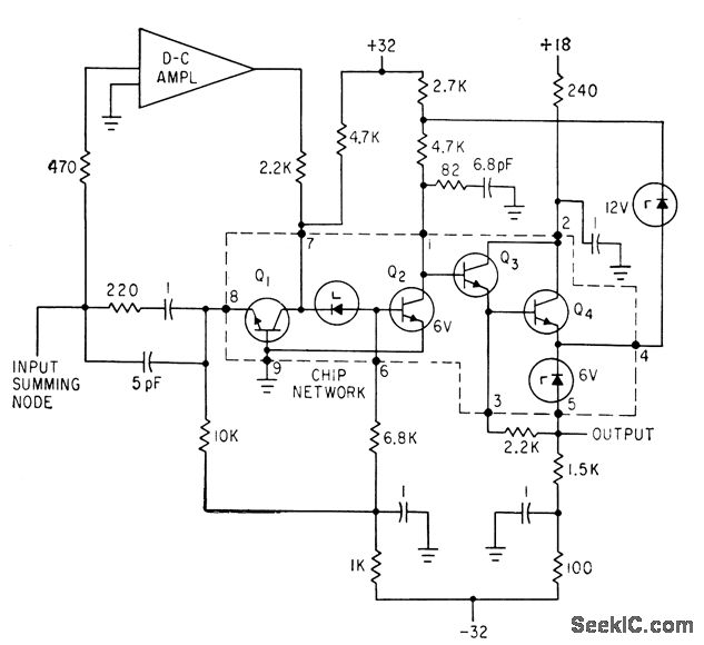 WIDEBAND_ANALOG_AMPLIFIER Amplifier_Circuit Circuit Diagram