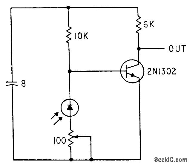 PHOTOSWITCHING_CIRCUIT LED_and_Light_Circuit Circuit Diagram