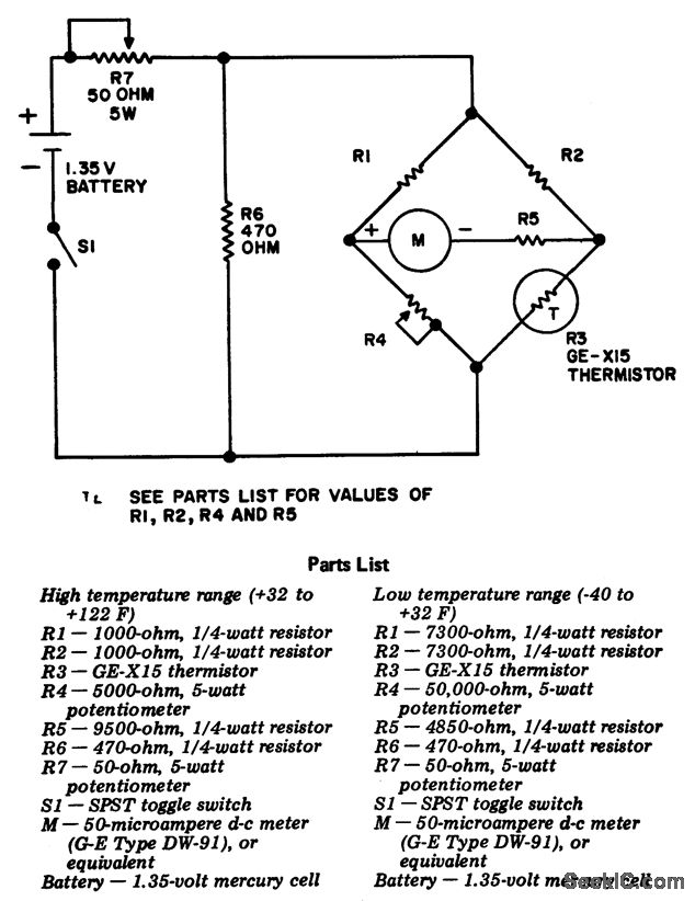 Thermistor_thermometer_that_can_be_calibrated_for_two_temperature