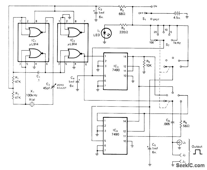 SECONDARY_STANDARD Signal_Processing Circuit Diagram