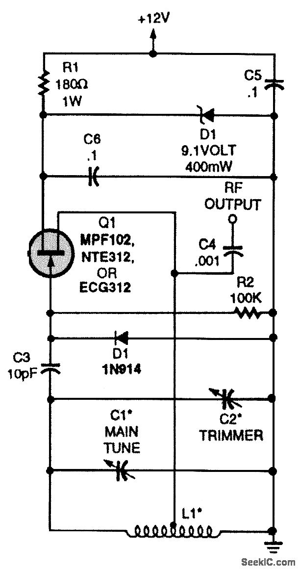 HARTLEY_JFET_OSCILLATOR - Oscillator_Circuit - Signal ...