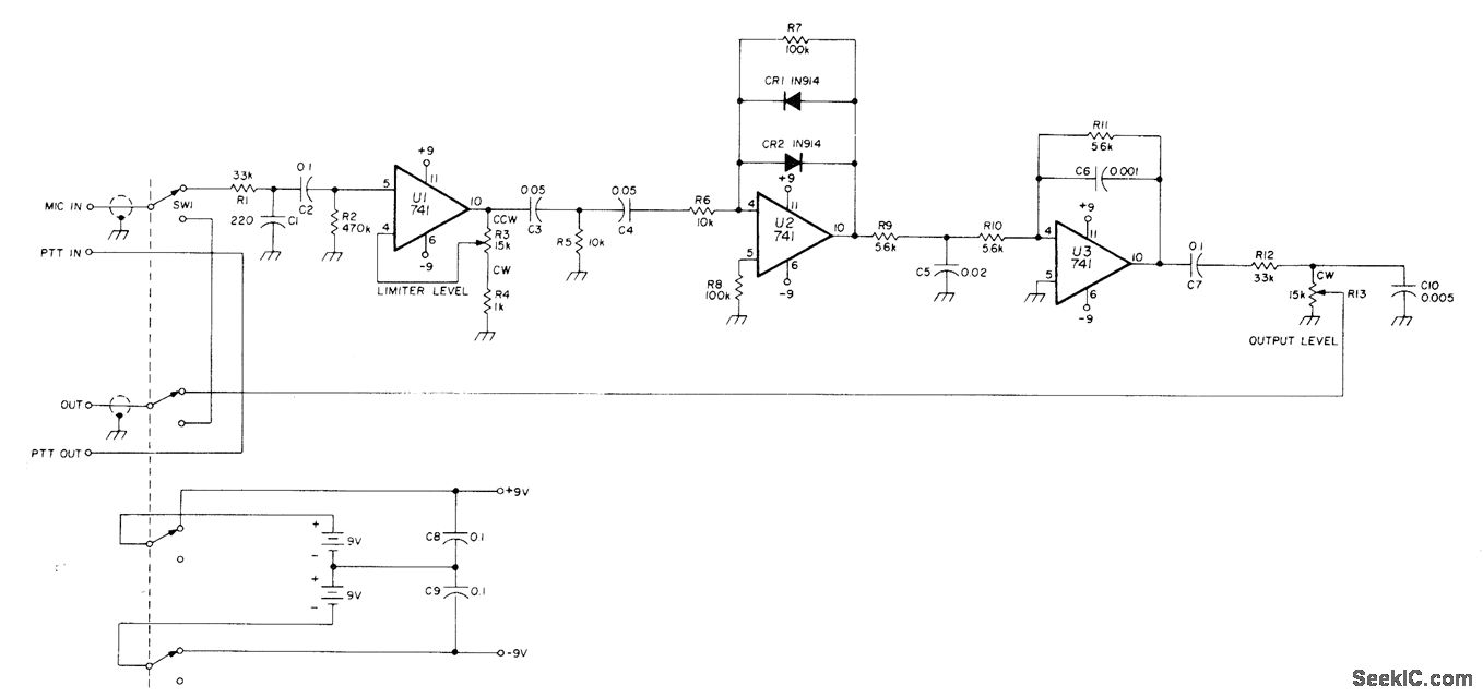 LOGARITHMIC_LIMITER Control_Circuit Circuit Diagram