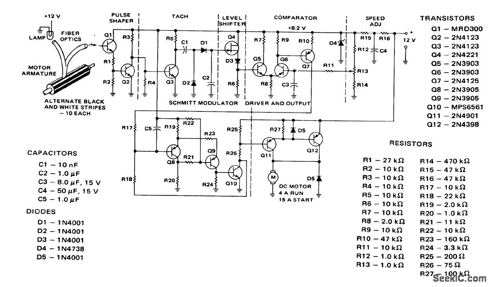 Regulated_DC_motor_control_with_feedback_from_optical_sensor Power