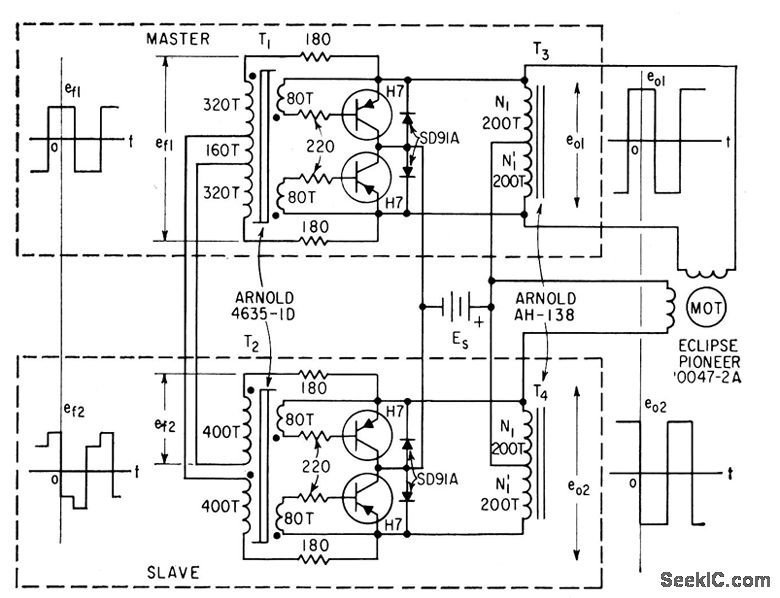 TWO_PHASE_INDUCTION_MOTOR_DRIVE Circuit Diagram