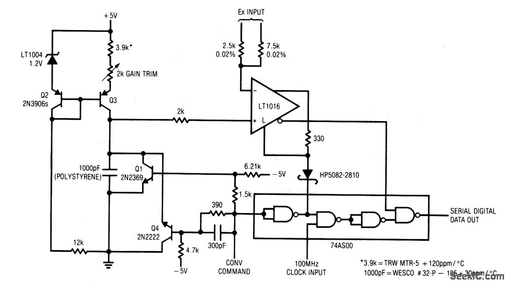Simple_fast_10_bit_A_D_converter AD_DA_Converter_Circuit Circuit