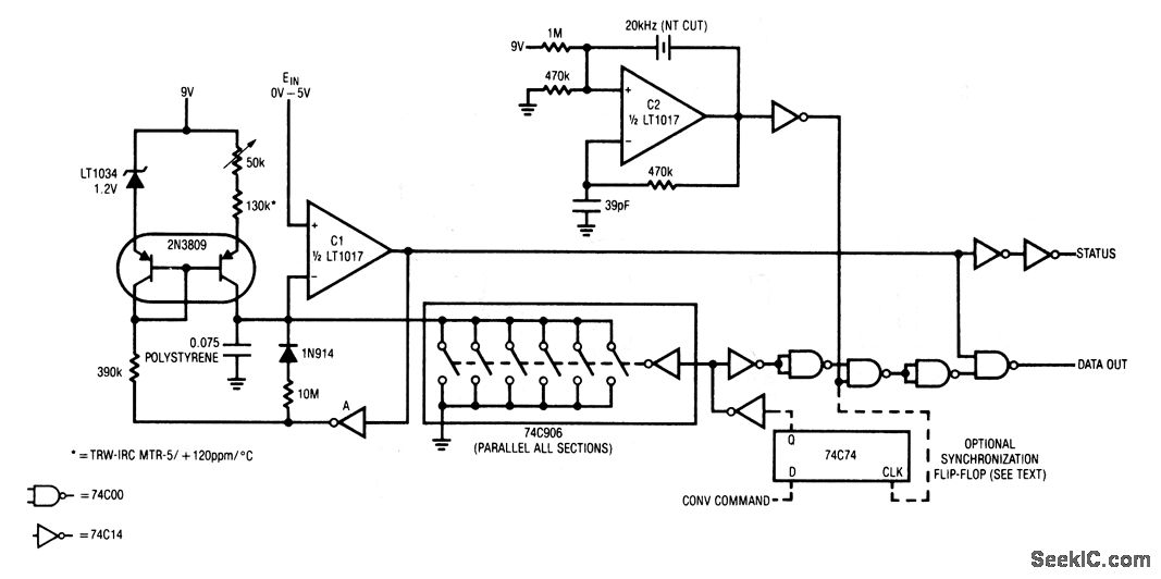 Low_power_10_bit_A_D_converter_1 Basic_Circuit Circuit Diagram