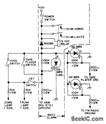 WIRE_CUTTING_ALARM - Alarm_Control - Control_Circuit - Circuit Diagram