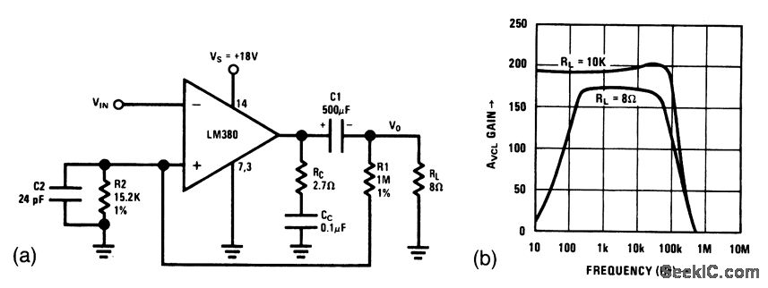 Boosted_gain_amplifier Audio_Circuit Circuit Diagram