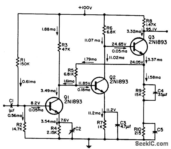 PREFERRED_HIGHLEVEL_AMPLIFIER - Amplifier_Circuit - Circuit Diagram