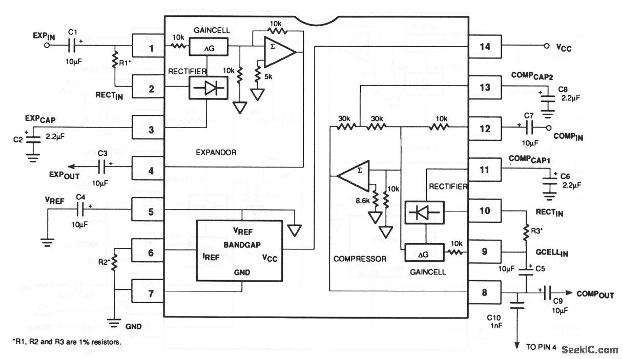 Compandor_with_90_dB_dynamic_range Amplifier_Circuit Circuit