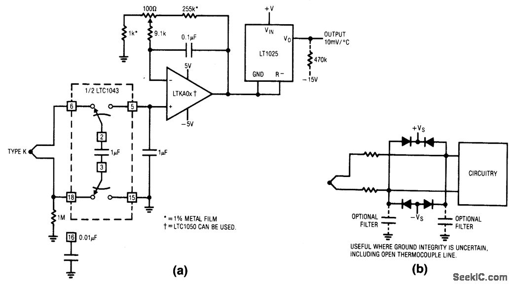 Differential Sensing For The Type K Thermocouple