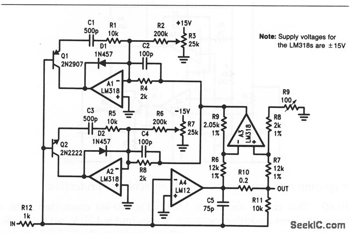 Power_op_amp_with_current_limiting - Amplifier_Circuit ...