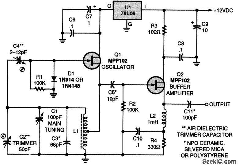 STABLE_HF_VFO - Signal_Processing - Circuit Diagram ...
