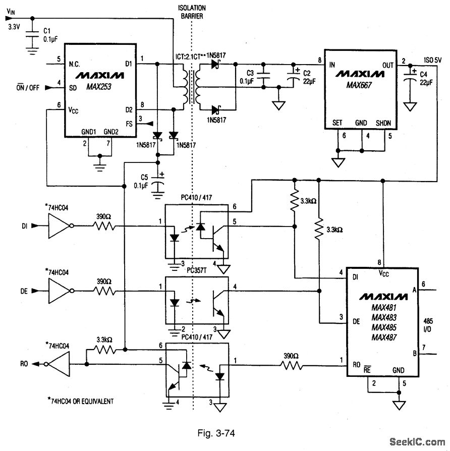 Transformer_driver_for_isolated_RS485_interface - Electrical_Equipment
