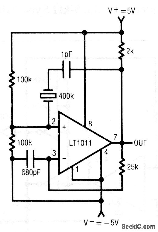 Crystal_oscillator_with_50_duty_cycle Electrical_Equipment_Circuit