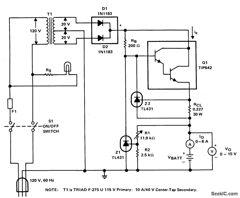 BATTERY_CHARGER - Battery_Charger - Power_Supply_Circuit - Circuit