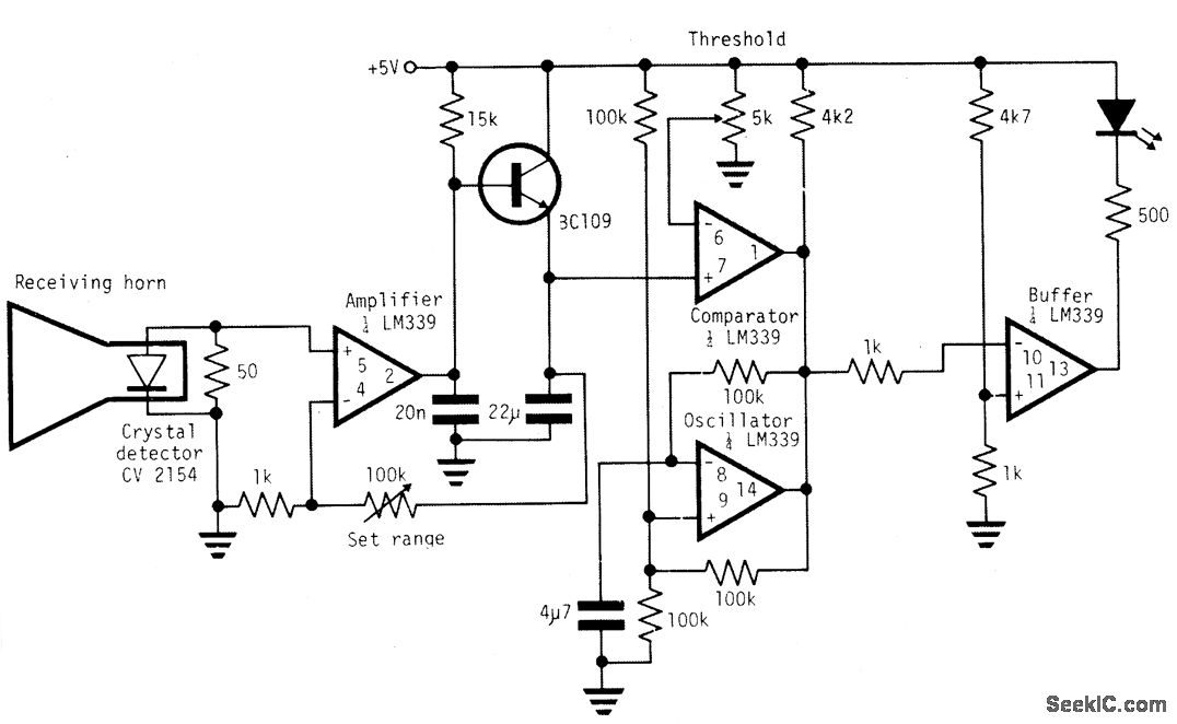 ONE_CHIP_RADAR_DETECTION_CIRCUIT - Measuring_and_Test_Circuit - Circuit