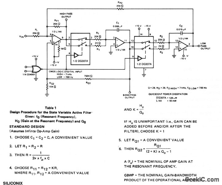 LOW_POWER_ACTIVE_FILTER_WITH_DIGITALLY_SELECTABLE_CENTER_FREQUENCY