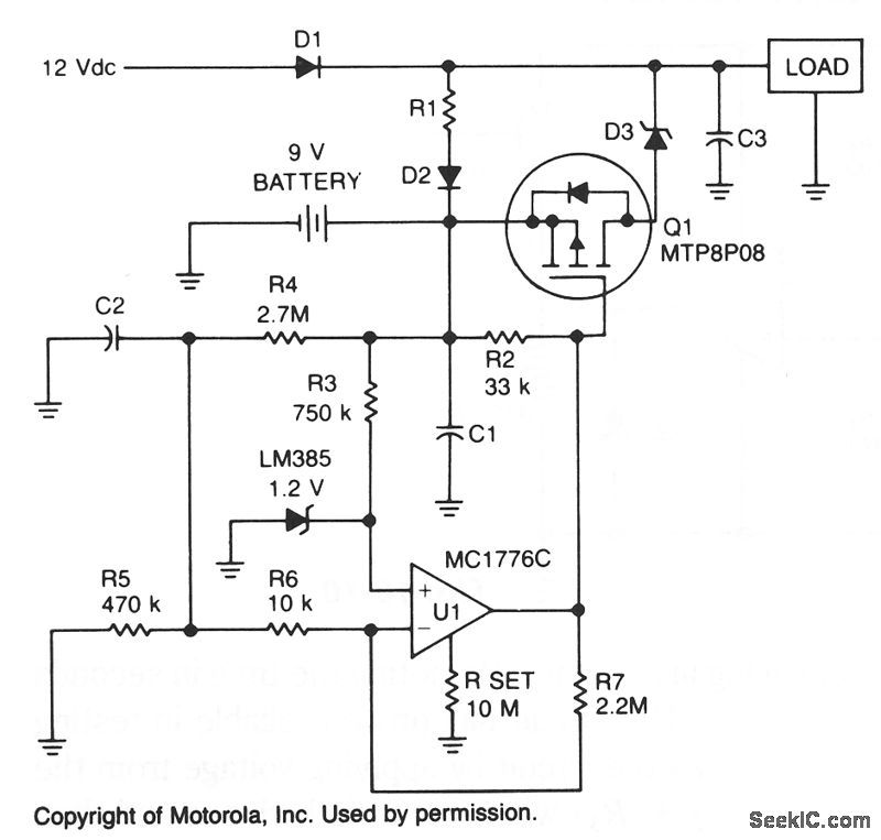 LOW_BATTERY_PROTECTOR Circuit Diagram
