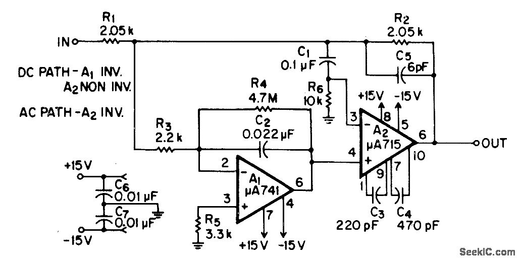 FEED_FORWARD_OPAMP Amplifier_Circuit Circuit Diagram