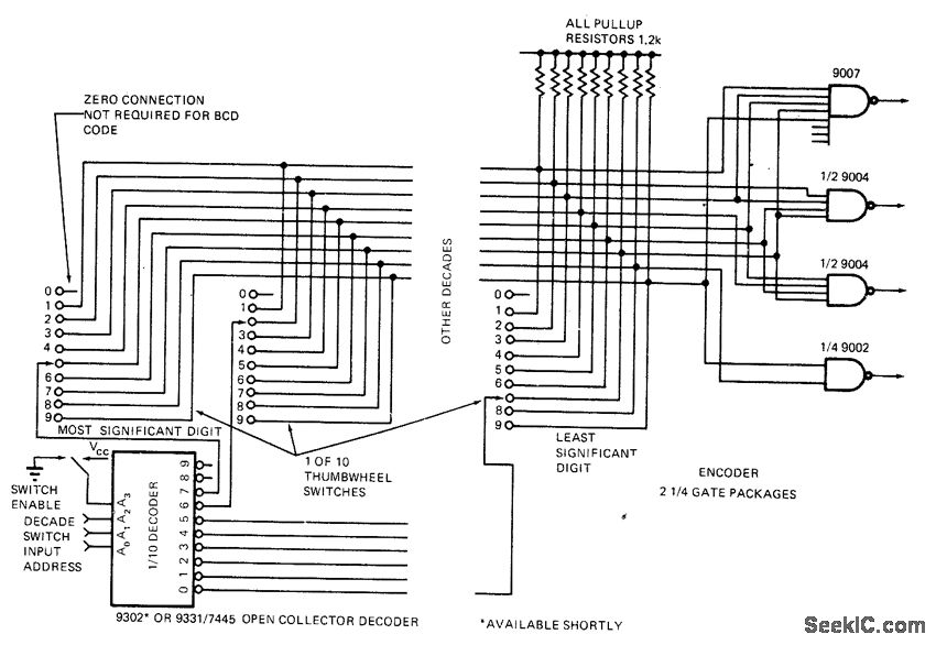 MULTIPLEXING_BCD_SWITCHES Switch_Control Control_Circuit Circuit