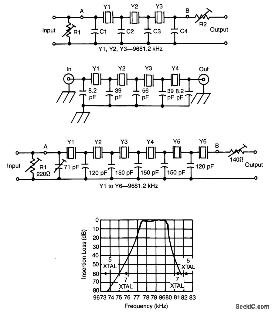 LOW_COST_CRYSTAL_FILTERS Filter_Circuit Basic_Circuit Circuit
