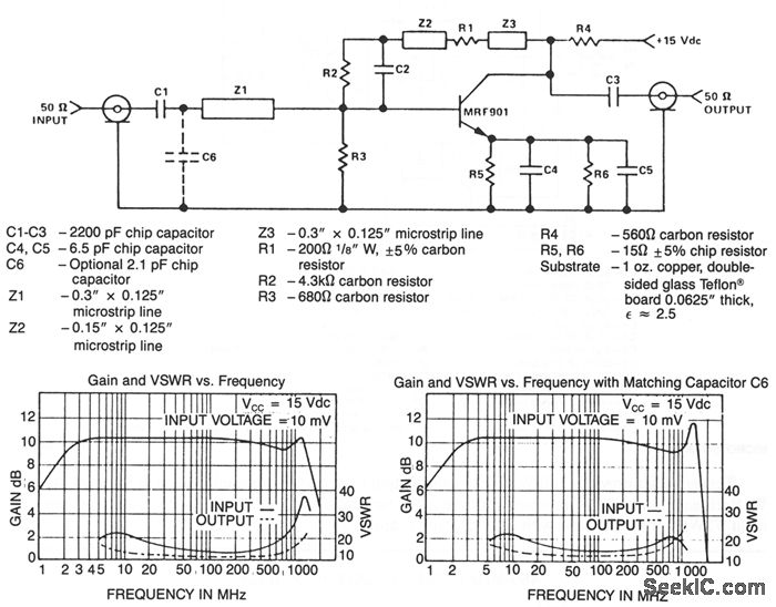 10_dB_GAIN_AMPLIFIER Amplifier_Circuit Circuit Diagram